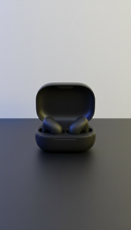 Graphite Black Silicone Earplugs