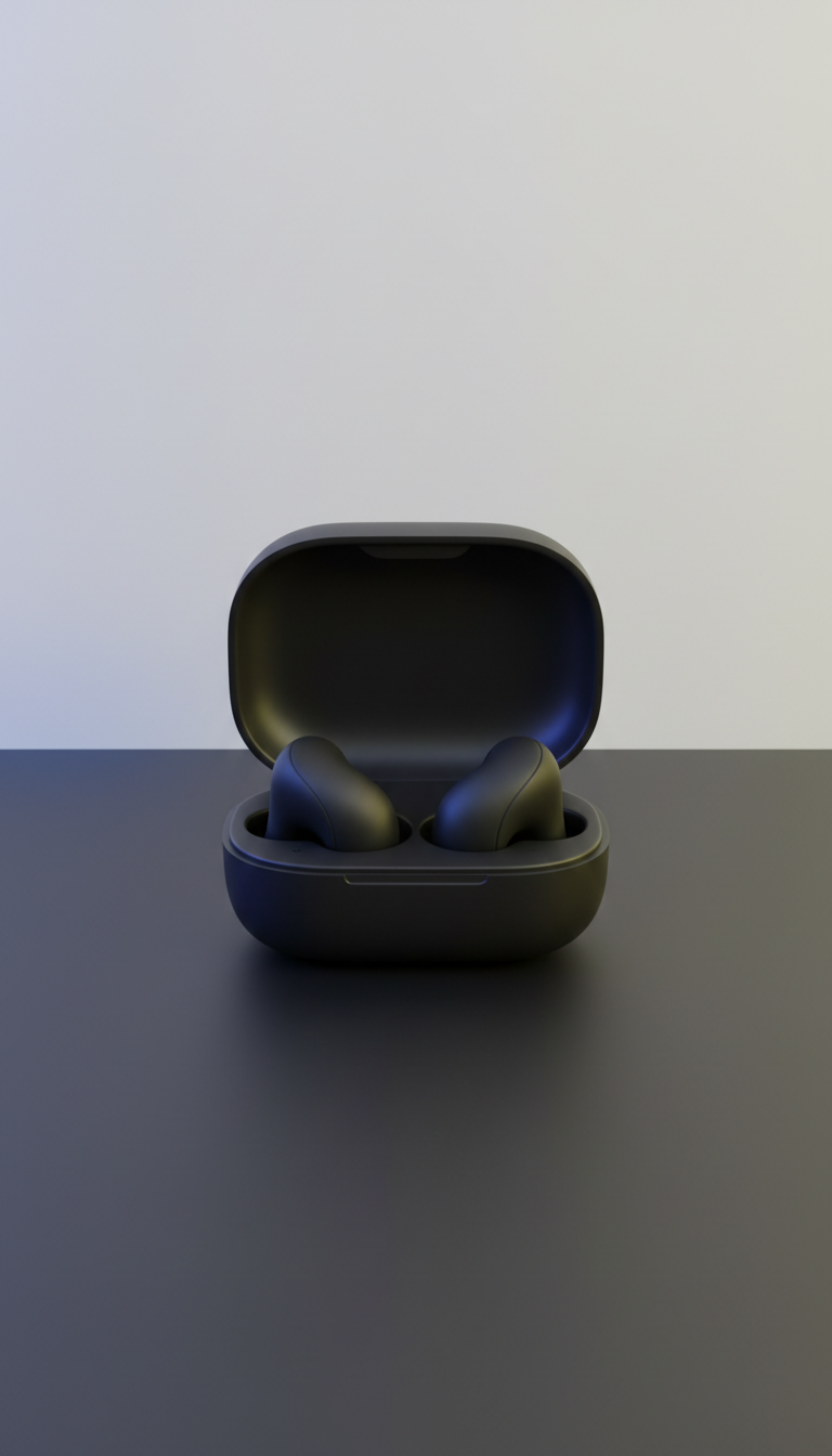 Graphite Black Silicone Earplugs